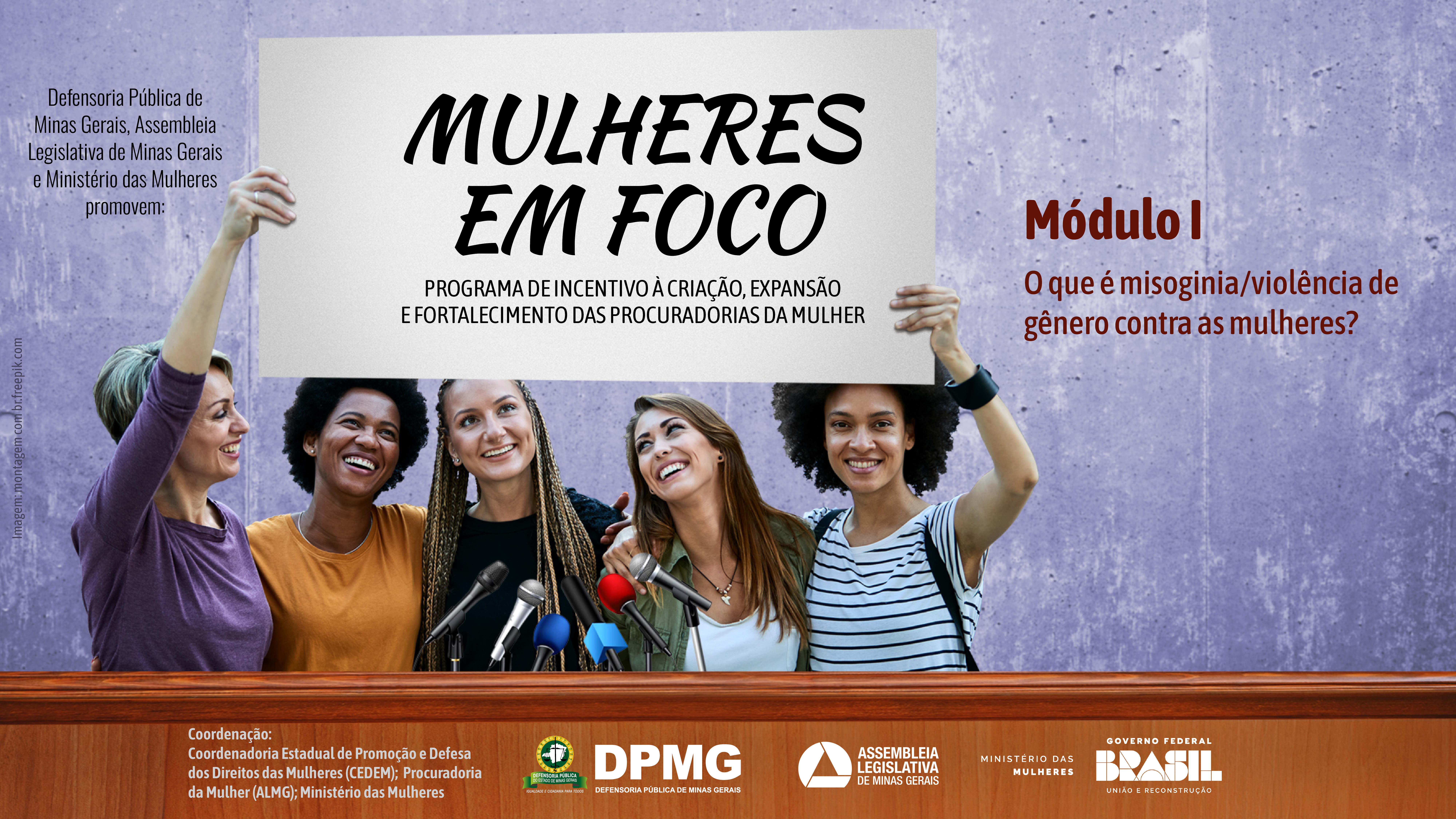 Curso de Formação de Mulheres em Foco